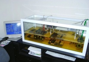 Kompiuterio aušinimo akvariumo alyva